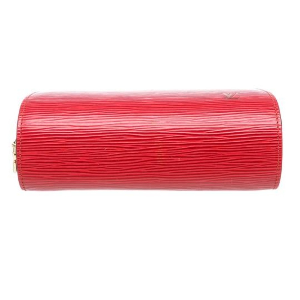 Louis Vuitton Red Dauphine Epi Leather Pm Cosmetic - Picture 4 of 8